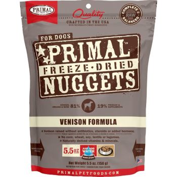  Primal Canine Venison Freeze-Dried Formula 5.5oz 