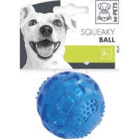 M-PETS Squeaky Ball Dog Toys Blue