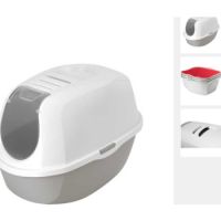 Moderna Smart Cat Litter Box - (Recycled)  Grey P4 L 54.5 X W 39.1 X H 40.3 Cm