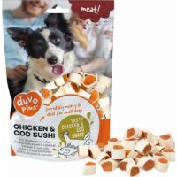 Duvo Dog Treats Meat Chicken & Cod Sushi 180g