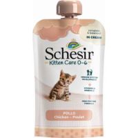Schesir Kitten Pouch Cream 0-6 Chicken Wet Food 150g