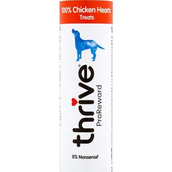  Thrive Chicken Hearts Dog Treats 30g 