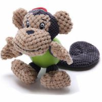 Pawsitiv Dog Toys Monkey with Rubber Ball Large (098)