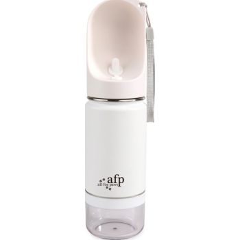  All For Paws Lifestyle 4 Pets - 2-in-1 Stainless Drinking bottle - 400ml / 14oz 