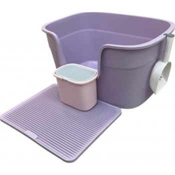  Pawsitiv Emma Queen Deep Litter Tray - MSP B09 - Purple 