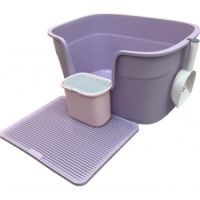 Pawsitiv Emma Queen Deep Litter Tray - MSP B09 - Purple