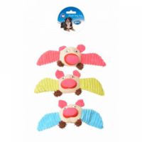 DUVO DOG TOY PLUSH ANIMAL BAT :5414365079482