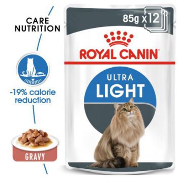  Royal Canin Cat Wet  Food - ULTRA LIGHT (pouches)85G 