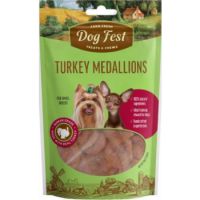Dog Fest Turkey Medallions For Small Breeds