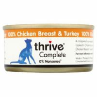 Thrive Complete Cat Chicken & Turkey Wet Food 75G