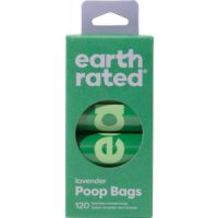 Earth Rated Dog Poop Bags – Refill Rolls Lavender 120g