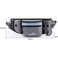 Snack and treat waist bag GRAY  49*8*15.5cm