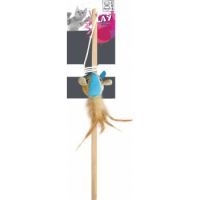 M-PETS Mouse Cat Wand Toys Assorted Colors