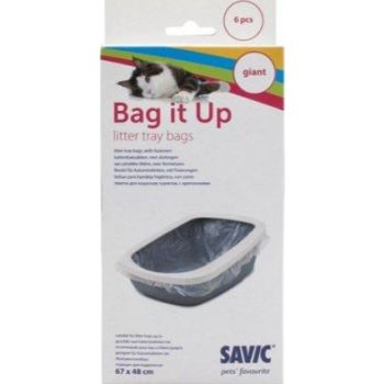  Savic Bag It Up Cat Litter Liner Jumbo 67 x 48 cm (L x W) 
