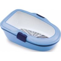 Pawsitiv litter Tray Emma Elegante Blue 39x59x22cm