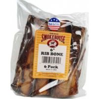 Smokehouse Rib Bone Dog Treats 6pk