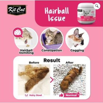  Kit Cat Hairtball Supplement Powder 150g (5g x 30 Sachets) 