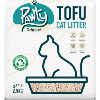  Pawty Tofu - Cat litter 6L Original 