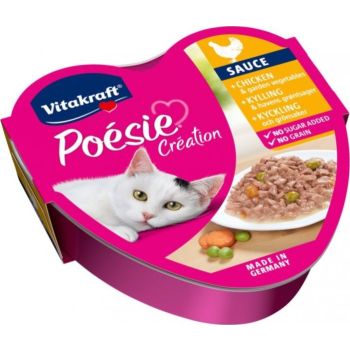  Vitakraft  Chicken Vegetable Cat Food 85g 