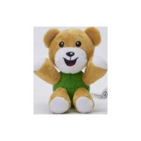 Pawsitiv Dog Toys Bear with Rubber Ball Dispenser  (120)