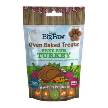  Little Big Paw Oven Baked Turkey Treats for Dog 130G 