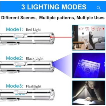  5-in-1 Cat Laser Toy for Interactive Play 