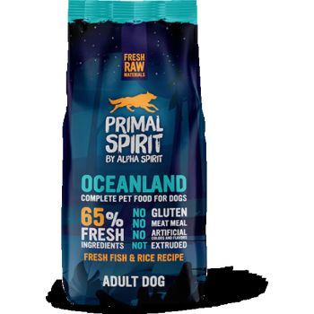  Alpha Spirit Primal 65% Oceanland Dog Food 12 kg 