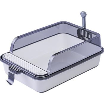  Pado Cat Litter Tray With Scoop M(53x34x20cm)-White 