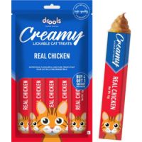Drools Real Chicken Creamy Cat Treats 4+1 Sachet