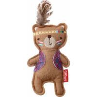Cat Toy Happy Indians Bear Felt Catnip