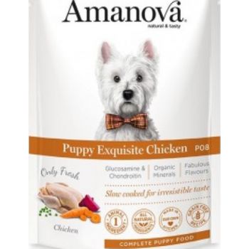  Amanova Wet Puppy Exquisite Chicken - 100g 