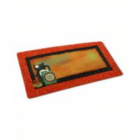 Dry Mate Cat Place Mat Hungry Kitty 12x20 in