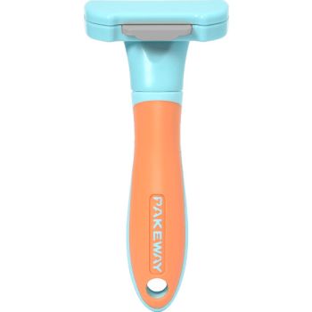  Pakeway Deshedding Comb For Medium Dog(Short Hair)-16.1*7.6 *4.8 Cm 