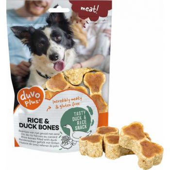  Duvo Dog Treats Meat Rice Bones With Duck 140g 