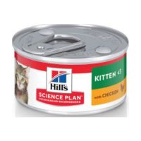 Hills Science Plan Kitten Food With Chicken (82g Can