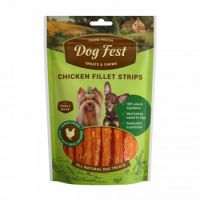 Dog Fest Chicken fillet strips for mini-dogs - 55g (1.94oz)