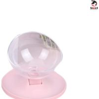 Saas Egg Shape Pet Single Bowls Pink