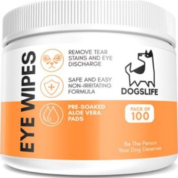  DogsLife Eye Wipes Aloe Vera Dog 100pcs 