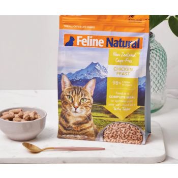  Feline Natural Chicken Feast Freeze-Dried Cat Food 320g 