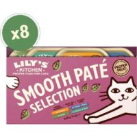 Lily's Kitchen Smooth Paté Selection Multipack Wet Cat Food - 8X85G