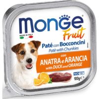 Monge Fruit Paté and Chunkies with Duck and Orange 100 g