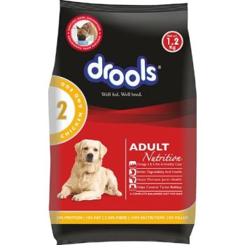  Drools Chicken And Egg Adult Dry Dog Food, 1.2Kg 