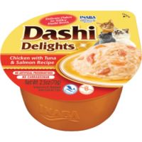 Inaba Dashi Delight Chicken with Tuna & Salmon Recipe 70G