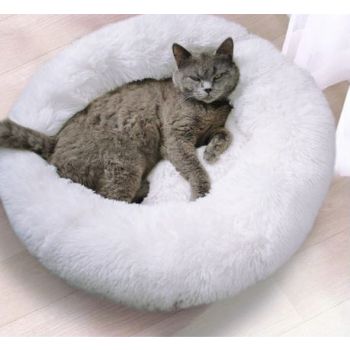 Pado Pet Fluffy Donut Cushion - White XL 