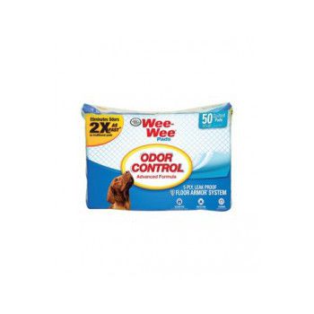  Four Paws Wee-Wee Odor Control Pads 50ct 
