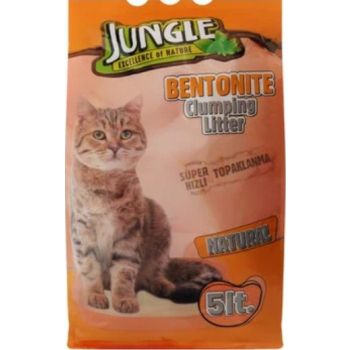  Jungle Bentonite Clumping Cat Litter 5 L 