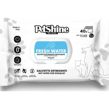  PetShine Wet Wipes - Fresh Water 30 x 20 cm 