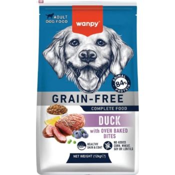  Wanpy Grain Free Complete Food for Adult Dog – Duck Recipe 12kg 