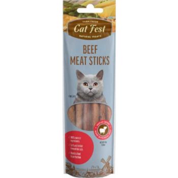  Cat Fest Meat Sticks Beef For Cat 45g 