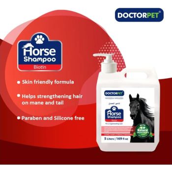  Doctor Pet Horse Biotin Shampoo 5L 